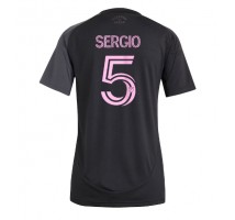 Inter Miami Sergio Busquets #5 Koszulka Wyjazdowa damskie 2025-26 Krótki Rękaw